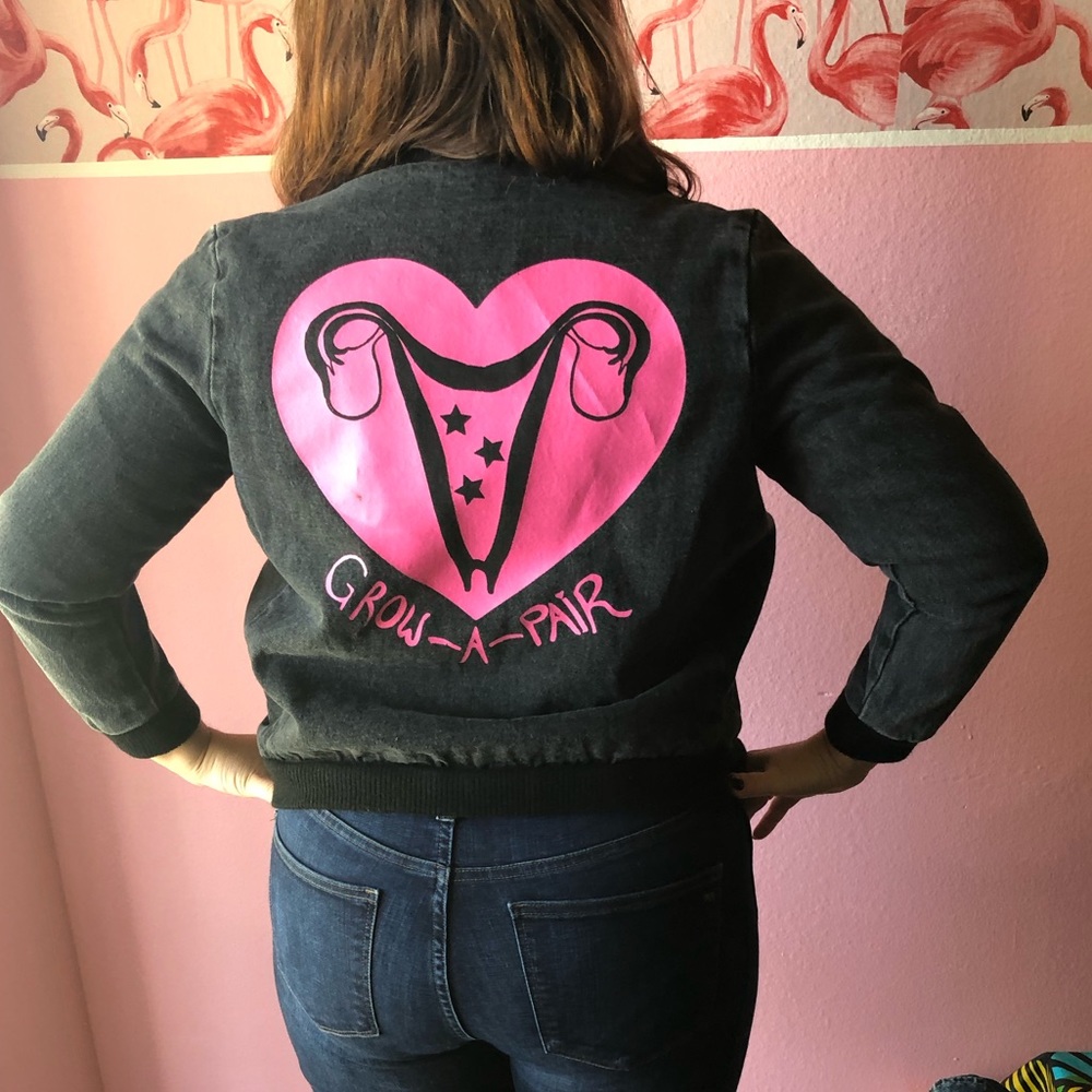 Valfre “Grow A Pair” Denim Jacket